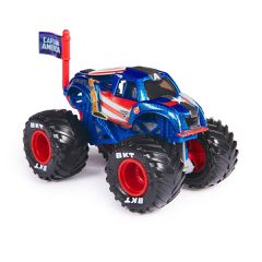 Monster Jam - 1:64 Marvel Single-Captain America (6071333)-thumb-3