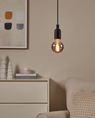 Eglo - E27 G80 Spiral Smoke Bulb – Smart Zigbee & Bluetooth – Warm White-thumb-2