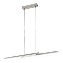 EGLO - Fraioli-Z long table pendant brushed steel - RGB + TW - Zigbee, Bluetooth / Electronics