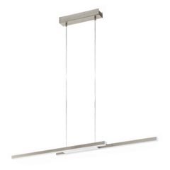 EGLO - Fraioli-Z long table pendant brushed steel - RGB + TW - Zigbee, Bluetooth / Electronics