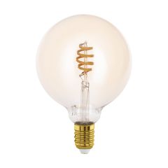 Eglo - E27 G125 Spiral Amber Smart Bulb - Zigbee & Bluetooth