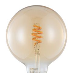 Eglo - E27 G125 Spiral Amber Smart Bulb - Zigbee & Bluetooth-thumb-2