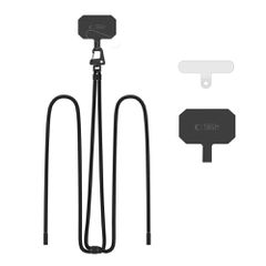 Tech-Protect C5S Rope Crossbody Strap Leash - Black-thumb-3