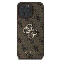 Guess 4G Big Logo Case for iPhone 16 Pro - Brown-thumb-2