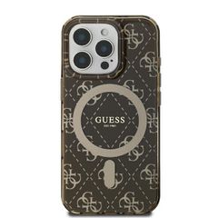 Guess IML 4G Background MagSafe iPhone 16 Pro Case - Brown-thumb-2