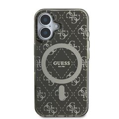 Guess IML 4G Background MagSafe iPhone 16 Case - Brown-thumb-2