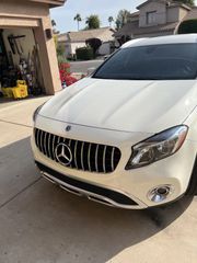 Mercedes Gla 2017-2019 facelift panamericana grill χρώμιο/μαυρο
