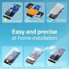 PanzerGlass - Screen Protection MATRIX - iPhone 16 Plus - Ultra Wide Fit-thumb-4