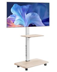 Βάση τηλεόρασης VEVOR Rolling TV Cart για φορητή τηλεόραση, χωρητικότητα έως 88 λίβρες για οθόνες 32-70 ιντσών