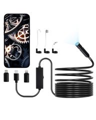 Ενδοσκόπιο VEVOR 1920P HD Borescope για Android & IOS με καλώδιο 5 μέτρων