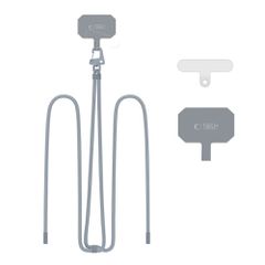Tech-Protect C5S Rope Crossbody Strap Leash - Gray-thumb-4