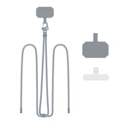 Tech-Protect C5S Rope Crossbody Strap Leash - Gray-thumb-3