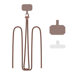 Tech-Protect C5S Rope Crossbody Strap Leash - Brown-thumb-3