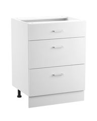 Βάση στήριξης VEVOR 24" Π x 19" Β x 32" Υ, έτοιμη για συναρμολόγηση με 3 συρτάρια