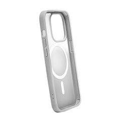 Puro Gradient MagSafe Silicone Case for iPhone 15 Pro - Silver-thumb-2