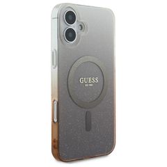 Guess IML Glitter Gradient MagSafe Case for iPhone 16 Plus - Brown-thumb-3