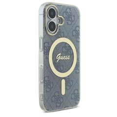 Guess IML 4G MagSafe iPhone 16 Case - Blue-thumb-3