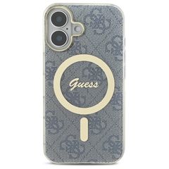 Guess IML 4G MagSafe iPhone 16 Case - Blue-thumb-2