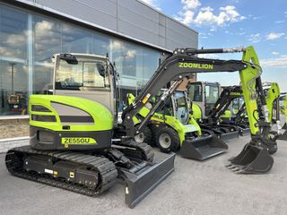 Εκσκαφέας Με Ερπύστριες CAT 2025 ZE55GU 5.800kg Kubota Κινητήρα ***TruckCrane***