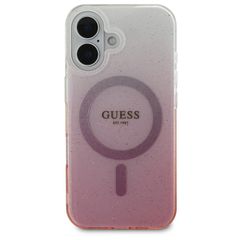 Guess IML Glitter Gradient MagSafe iPhone 16 Case - Pink-thumb-2
