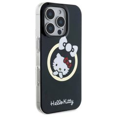 Hello Kitty IML Fun Bow Magsafe iPhone 16 Pro Case - Black-thumb-3