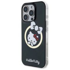 Hello Kitty IML Fun Bow Magsafe iPhone 16 Pro Case - Black-thumb-1
