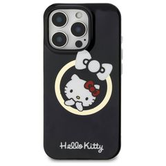 Hello Kitty IML Fun Bow Magsafe iPhone 16 Pro Case - Black-thumb-2