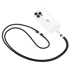 Tech-Protect C2S Rope Crossbody Strap Leash - Black-thumb-1