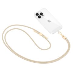 Tech-Protect C2S Rope Crossbody Strap Leash - Beige-thumb-1