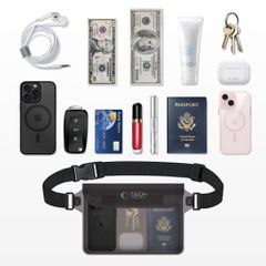 Tech-Protect UWP10 Waterproof Bag - Black-thumb-2