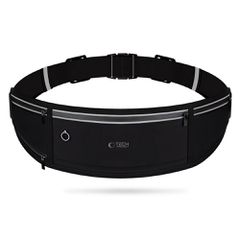 Tech-Protect M3 Universal Sport Waist Bag - Black