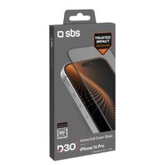 SBS D3O tempered glass with frame for iPhone 14 Pro-thumb-2