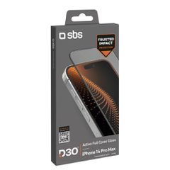 SBS D3O Tempered Glass with Frame for iPhone 14 Pro Max-thumb-3