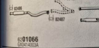 ΣΩΛΗΝΑ ΕΞΑΤΜΙΣΗΣ CITROEN GS & GSA