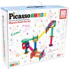 Picasso Tiles - Marble run set (50 pcs) (PTG50)
