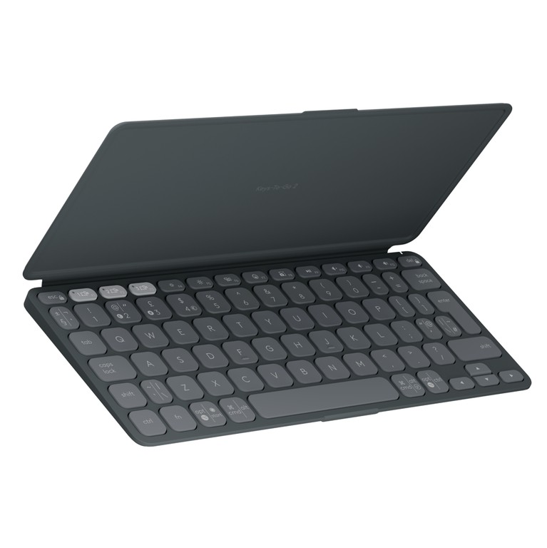 Logitech - Keys-To-Go 2 Portable Wireless Keyboard for Tablets - Nordic / Computers