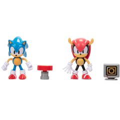 Sonic The Hedgehog Sonic & Mighty Sonic set figures 10cm-thumb-1