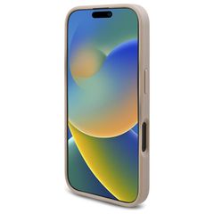 Guess New 4G Triangle iPhone 16 Case - White-thumb-4