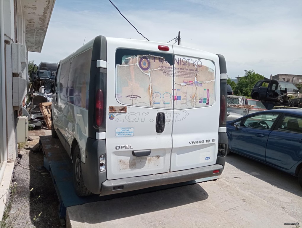 ΚΙΝΗΤΗΡΑΣ -  OPEL VIVARO -  F9Q U7 - 2002