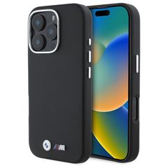 BMW M Edition Kevlar Wrapped Metal iPhone 16 Pro Max Case - Black