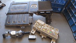 Σετ immobilizer κλειδαριά κλειδί εγκέφαλος MAZDA 3 03-09 1.6 16V Z601 Z627