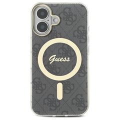 Guess IML 4G MagSafe Case for iPhone 16 Plus - Black-thumb-2