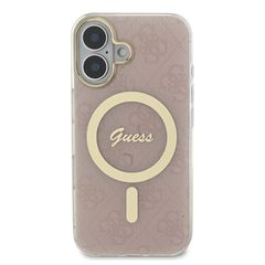 Guess IML 4G MagSafe iPhone 16 Plus Case - Pink-thumb-2