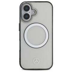 Mercedes Printed Logo MagSafe iPhone 16 Case - Clear-thumb-2