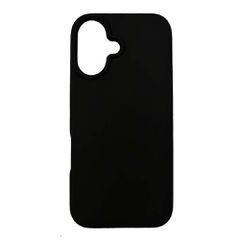 3mk Silicone Case for iPhone 16 Plus - Black-thumb-1
