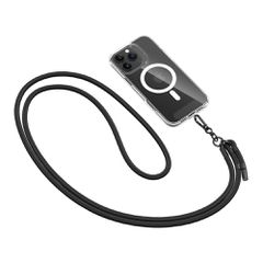Tech-Protect C1S Rope Crossbody Strap Leash - Black-thumb-1