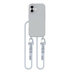 Tech-Protect MagNecklace MagSafe iPhone 16 Case - Gray-thumb-1