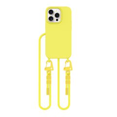 Tech-Protect MagNecklace MagSafe iPhone 15 Pro Case - Yellow-thumb-1