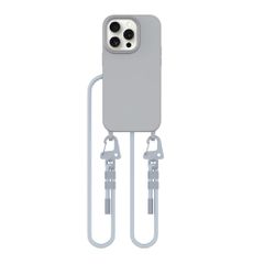 Tech-Protect MagNecklace MagSafe iPhone 15 Pro Case - Gray-thumb-1