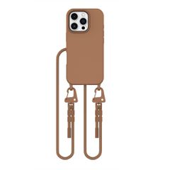 Tech-Protect MagNecklace MagSafe iPhone 16 Pro Case - Brown-thumb-1